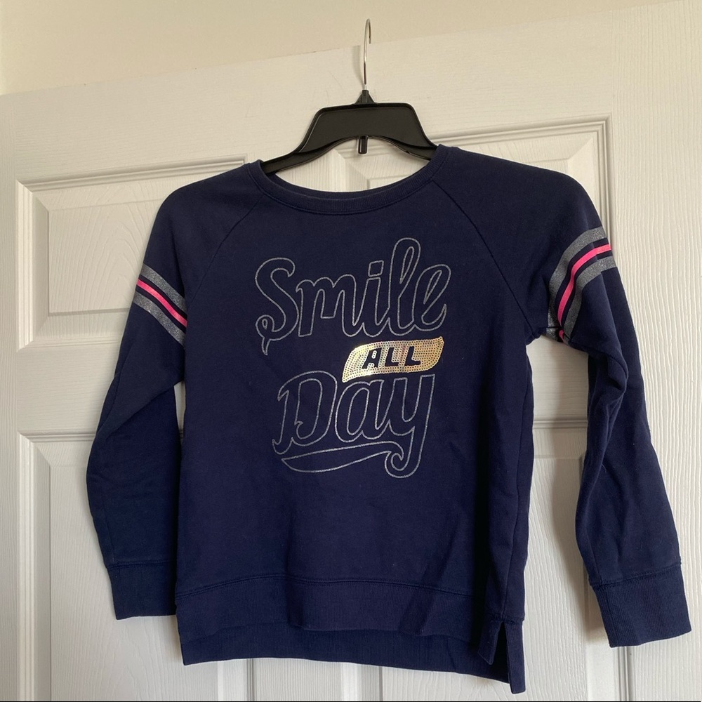 Girls Blue Sweatshirt OshKosh brand